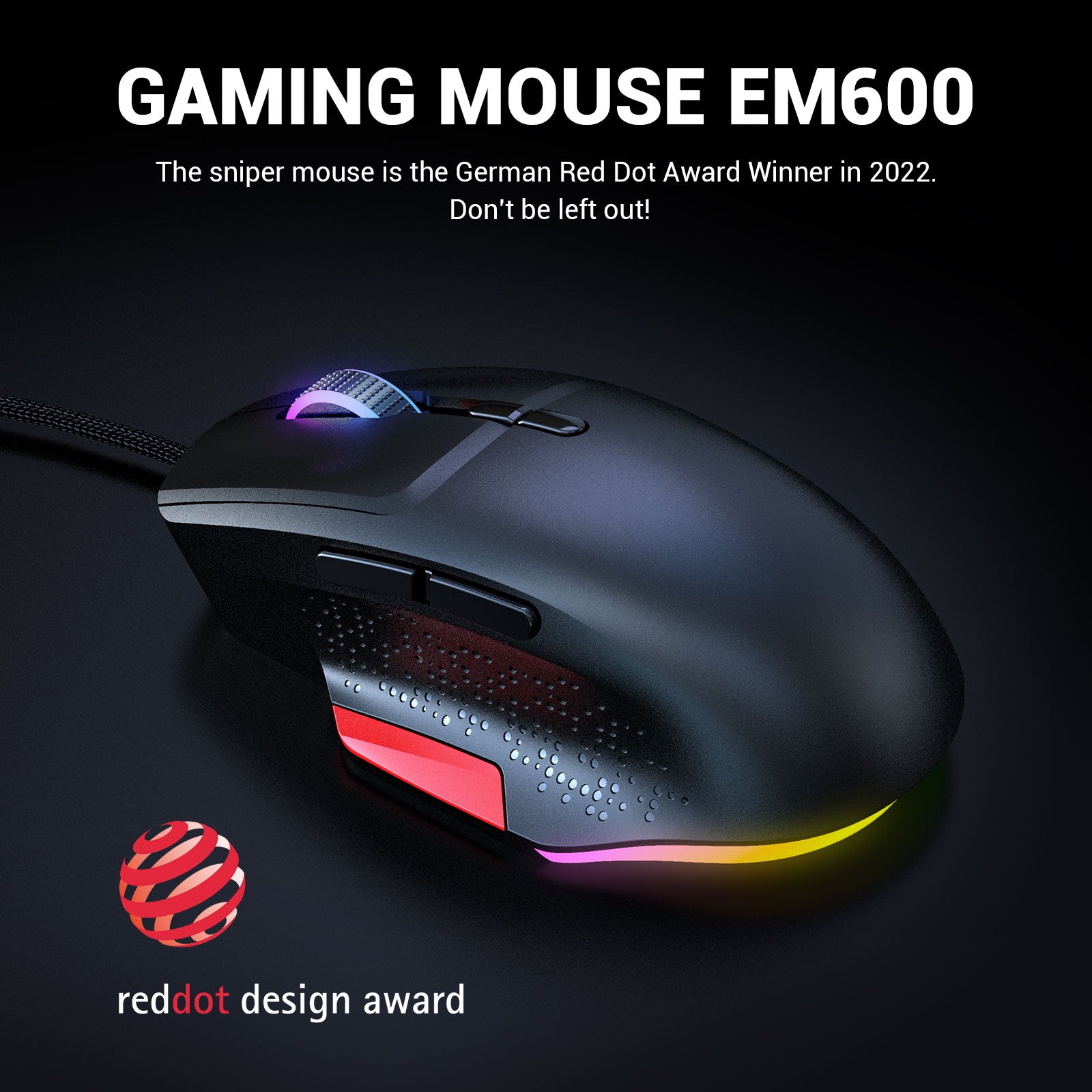Gaming Mouse EKSA EM600 image 4