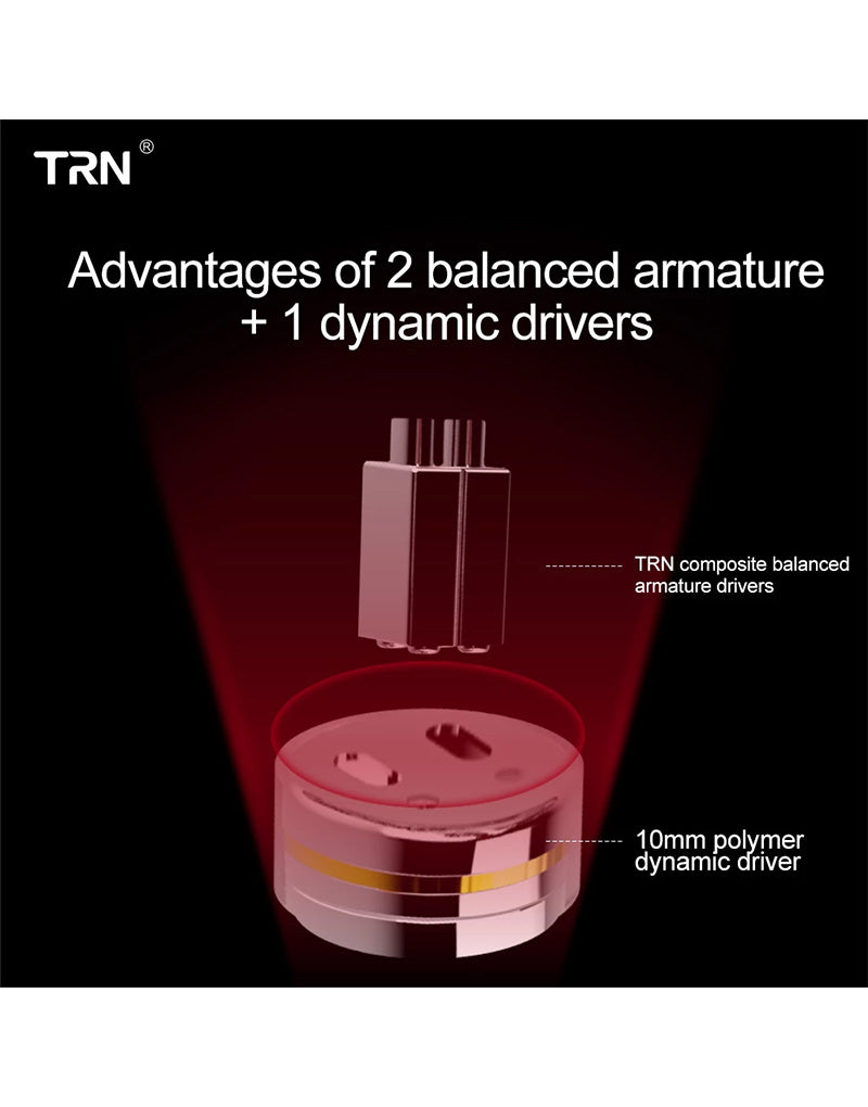 TRN V30 In Ear Monitors With Mic image 10