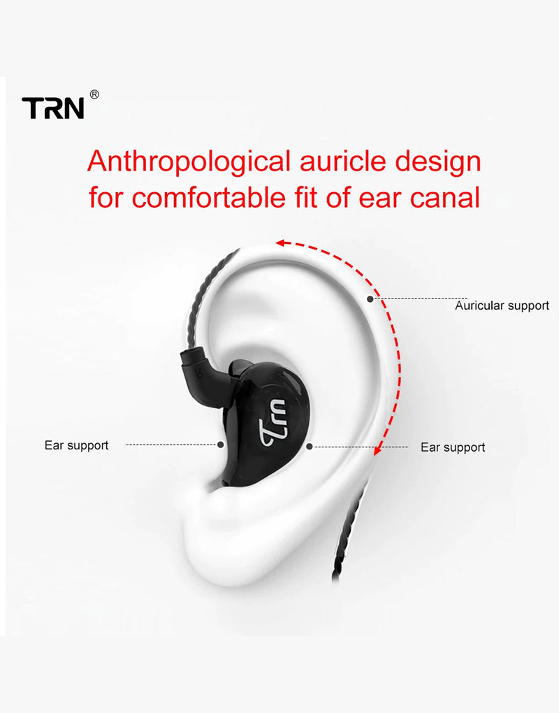 TRN V10 In Ear Monitors With Mic image 3