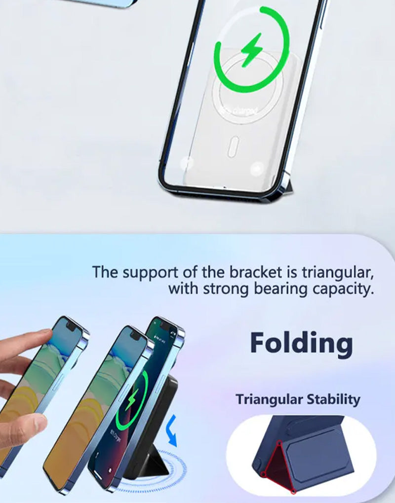 Power Bank 10000 mAh Magnetic Wireless image 4