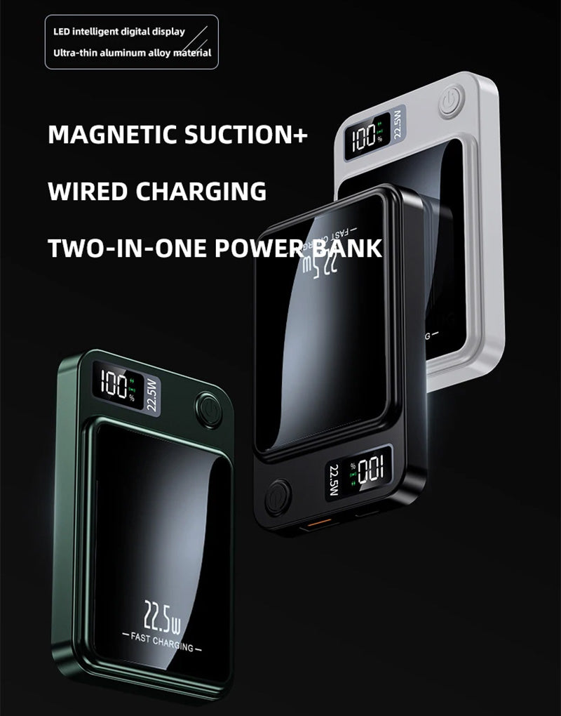 Magnetic Wireless Power Bank 10000 mah image 7