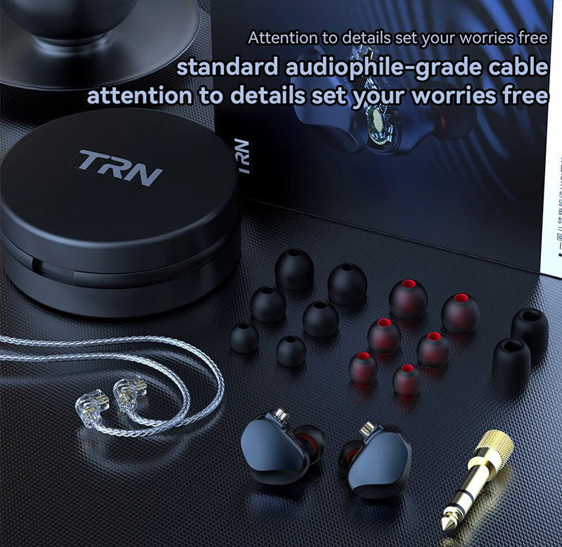 TRN VX PRO In Ear Monitors With Mic image 4