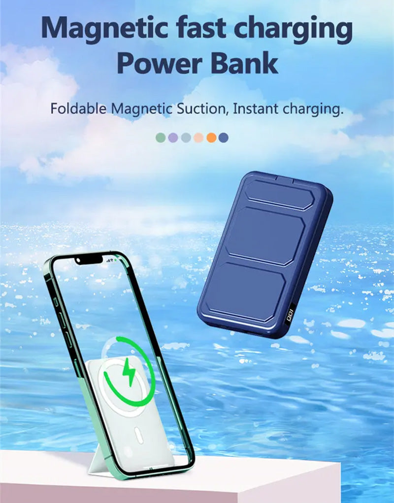 Power Bank 10000 mAh Magnetic Wireless image 8