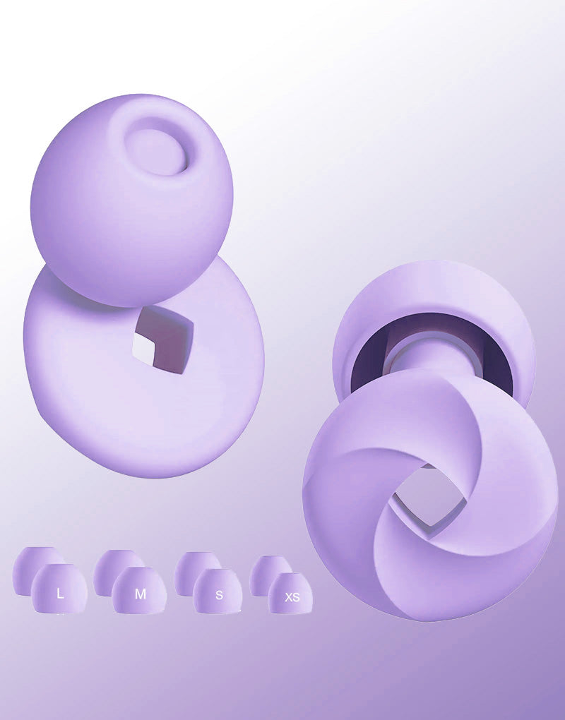 Earplugs For Sleep - Purple image