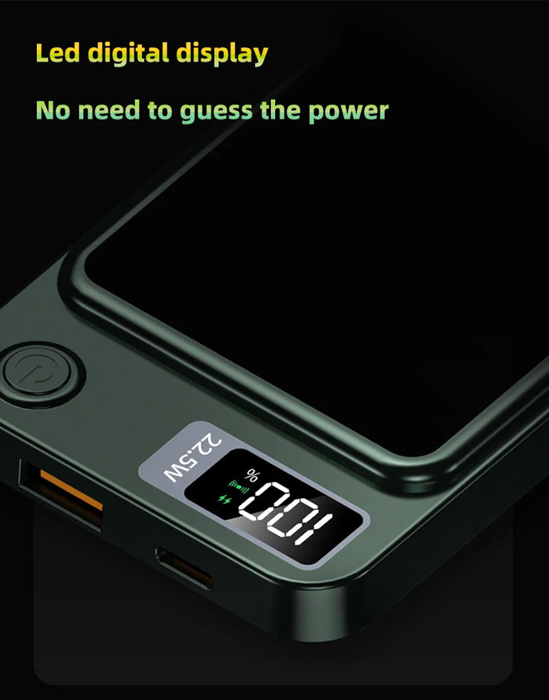 Magnetic Wireless Power Bank 10000 mah image 8