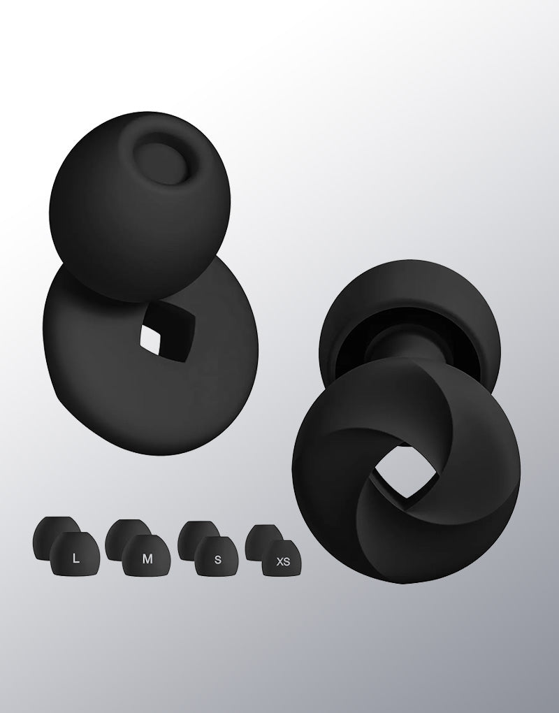 Earplugs For Sleep - Black image