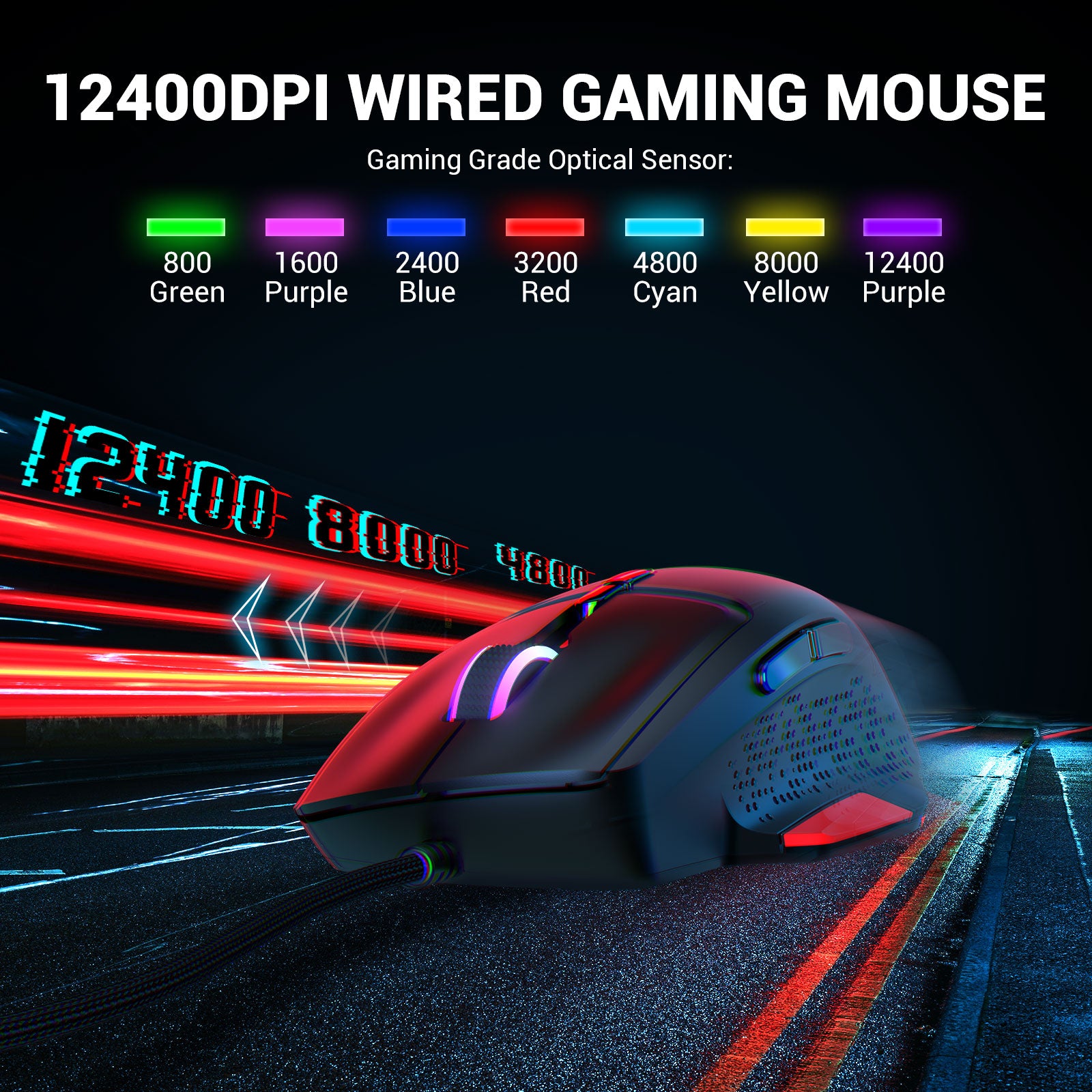 Gaming Mouse EKSA EM600 image 1
