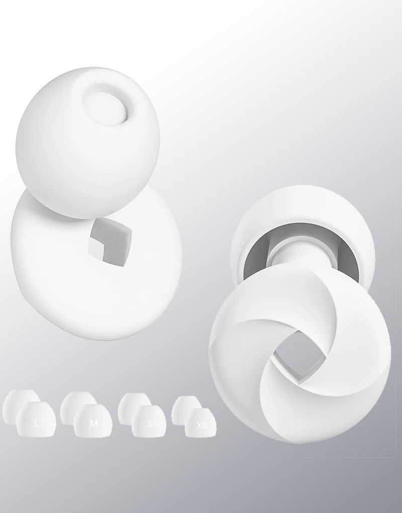 Earplugs For Sleep - White image