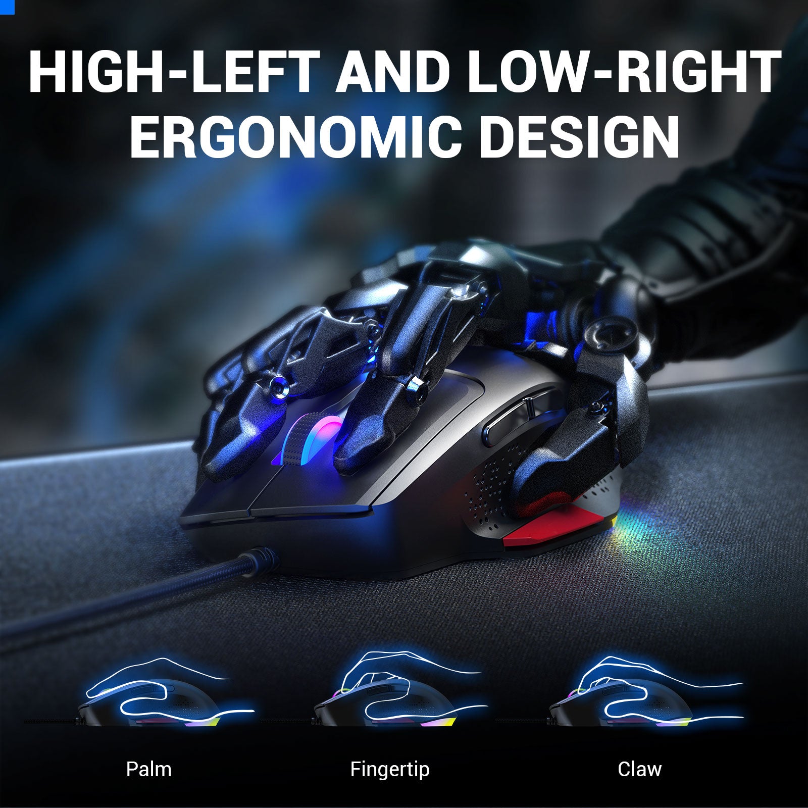 Gaming Mouse EKSA EM600 image 14
