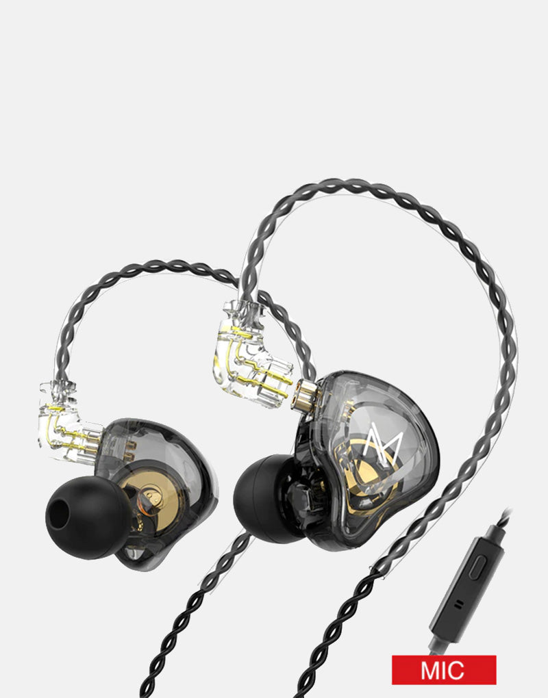 TRN MT1 In Ear Monitors With Mic image 4