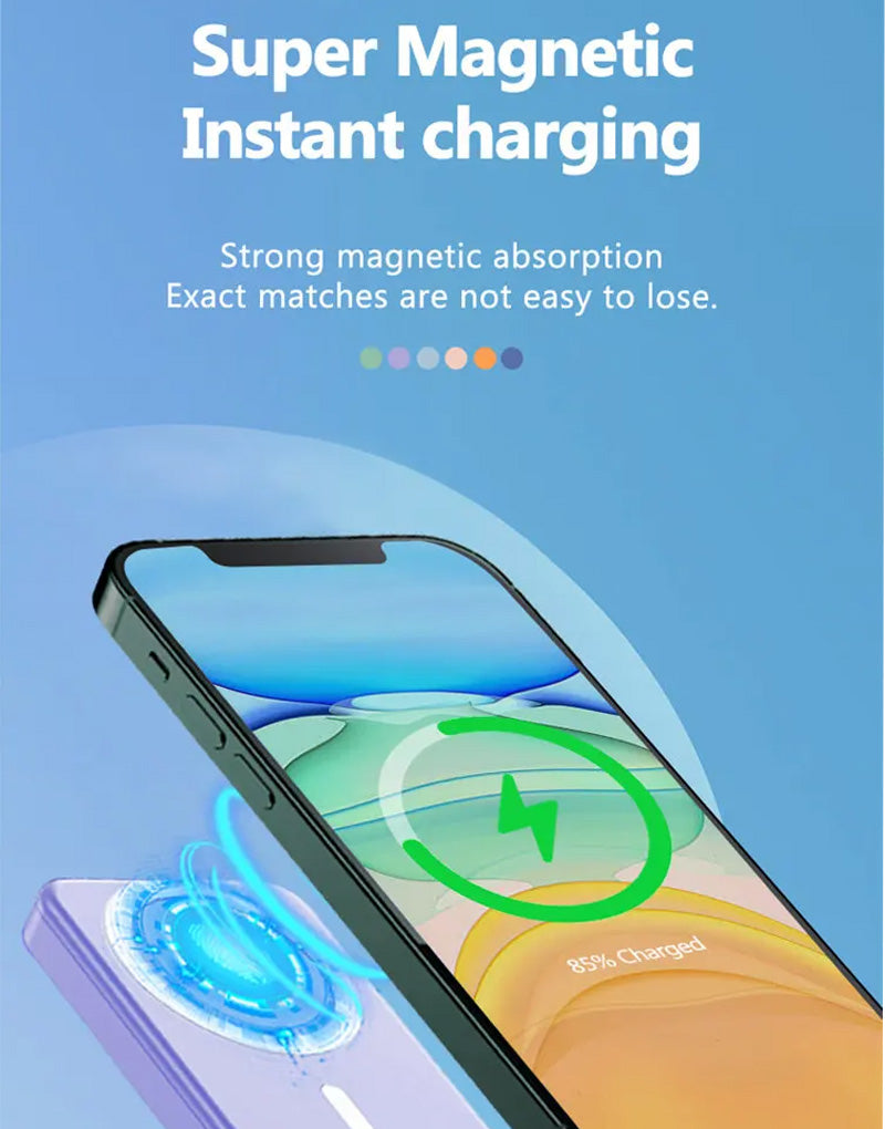Power Bank 10000 mAh Magnetic Wireless image 1