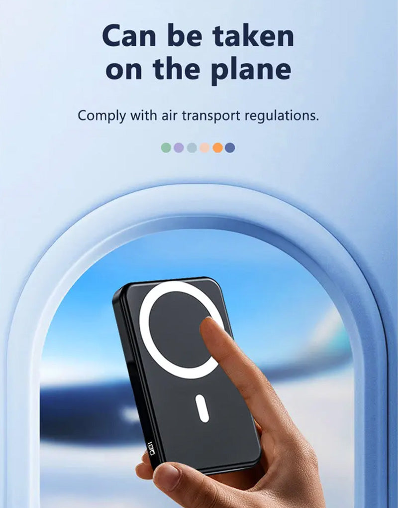 Power Bank 10000 mAh Magnetic Wireless image 3