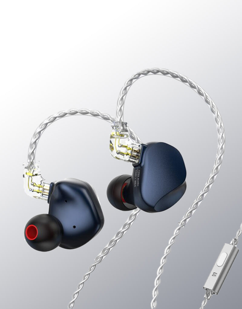 TRN VX PRO In Ear Monitors With Mic image 0