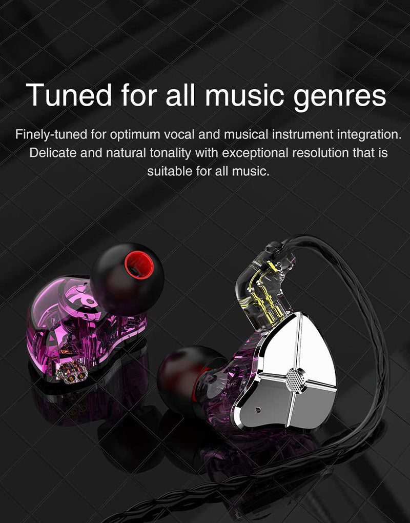 TRN ST1 In Ear Monitor 1BA+1DD With Mic image 6