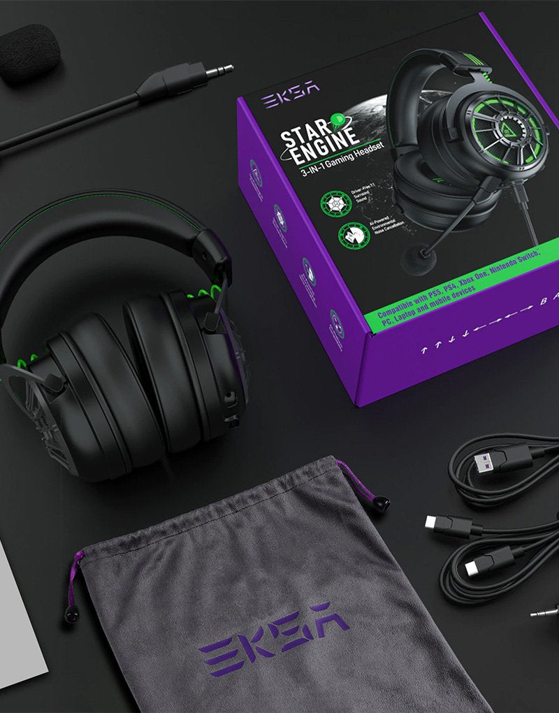 Gaming Headset EKSA Star Engine E5000 PRO image 6