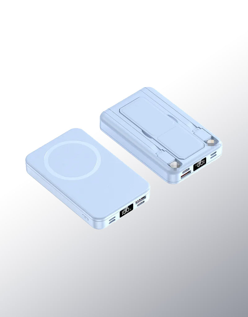 Power Bank Phone Charger 10000 Mah - Light Blue image
