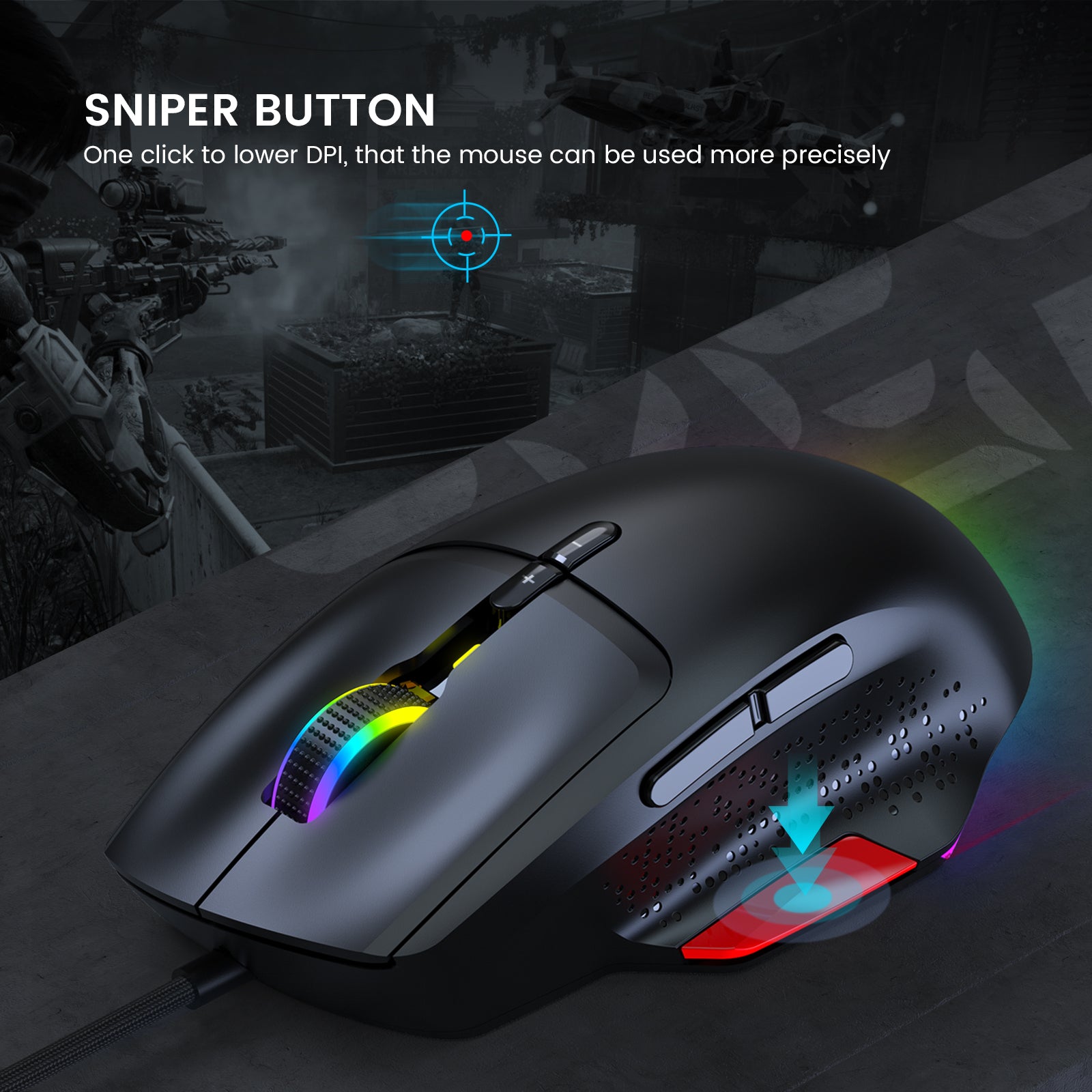 Gaming Mouse EKSA EM600 image 5