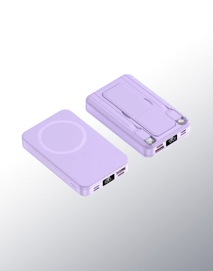 Power Bank Phone Charger 10000 Mah - Purple image