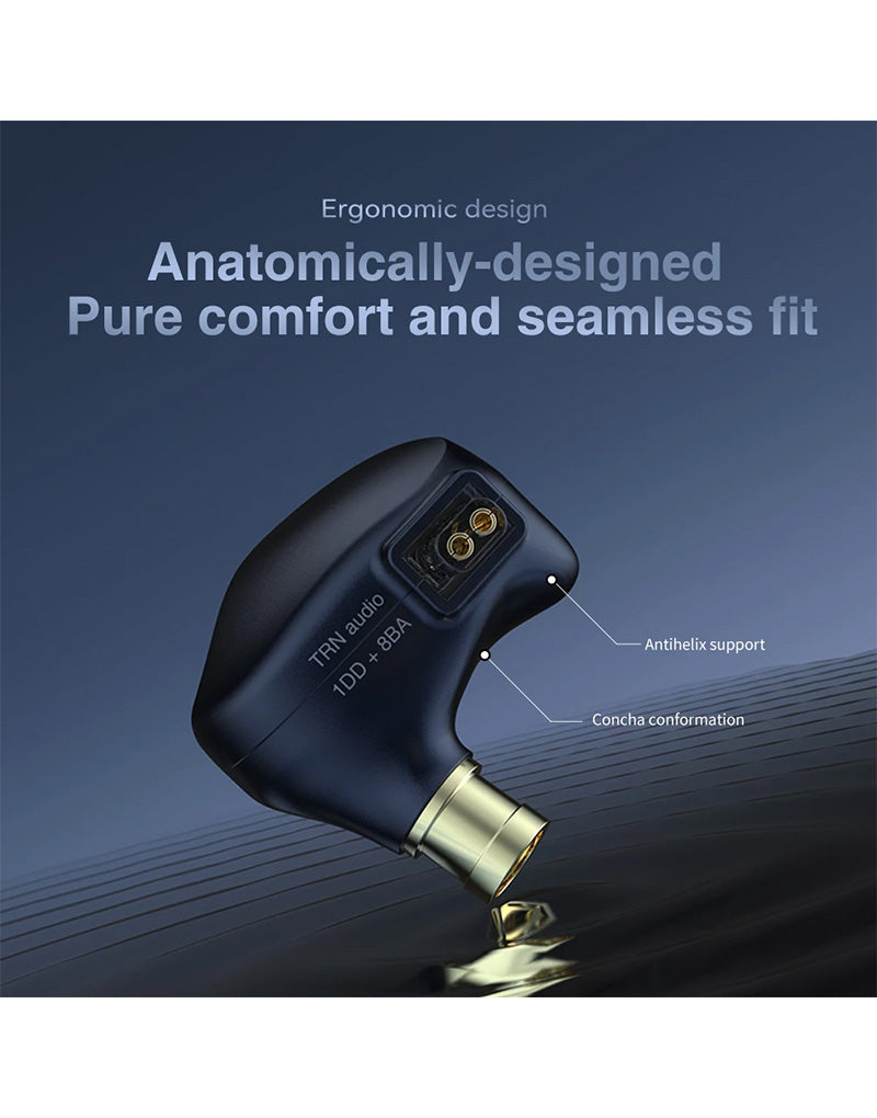 TRN VX PRO In Ear Monitors With Mic image 3
