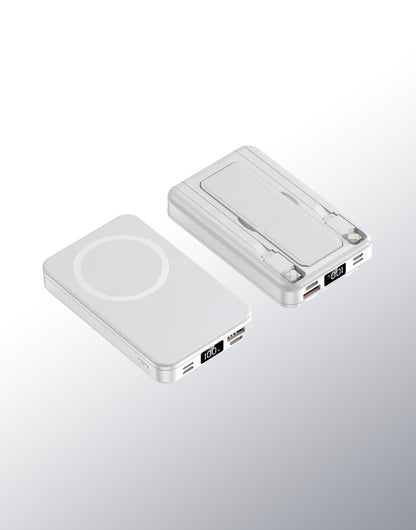 Power Bank Phone Charger 10000 Mah - White image