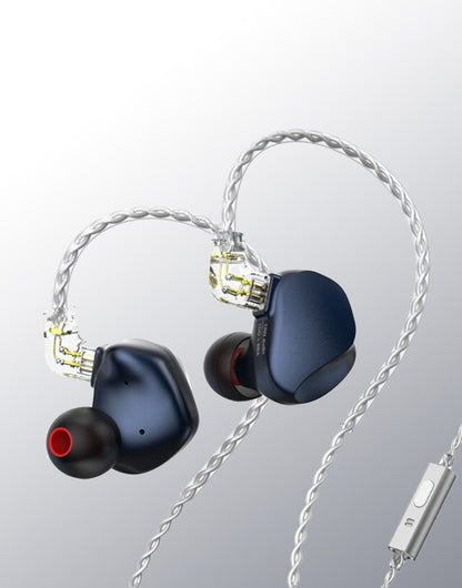 TRN VX PRO In Ear Monitors With Mic image 0