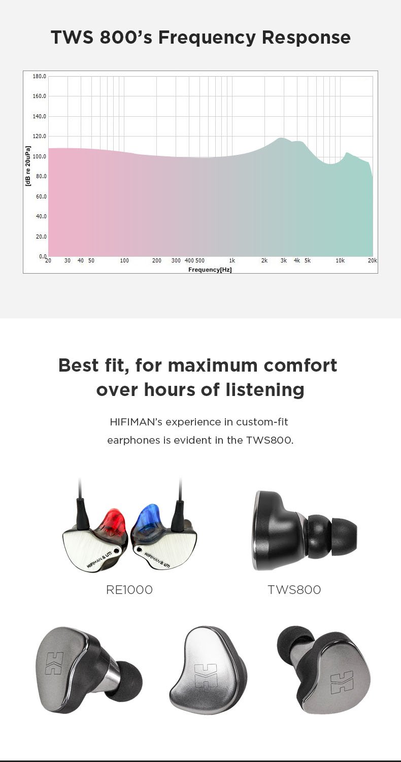 hifiman tws800 wireless earbuds ireland 4