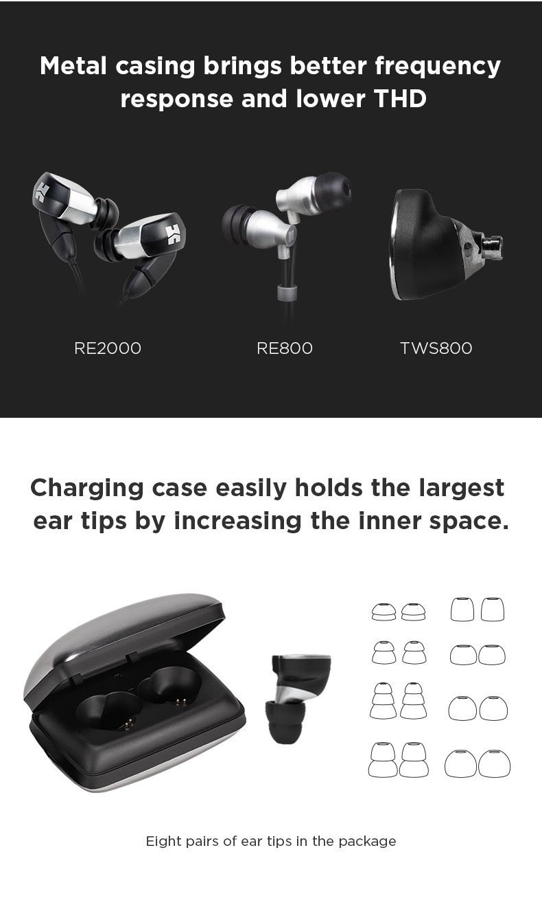 hifiman tws800 wireless earbuds ireland 5