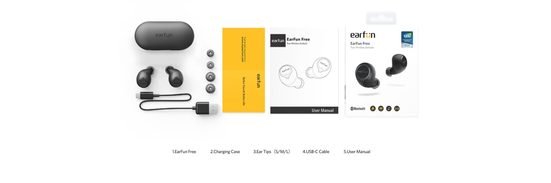 earfun free wireless earbuds 5