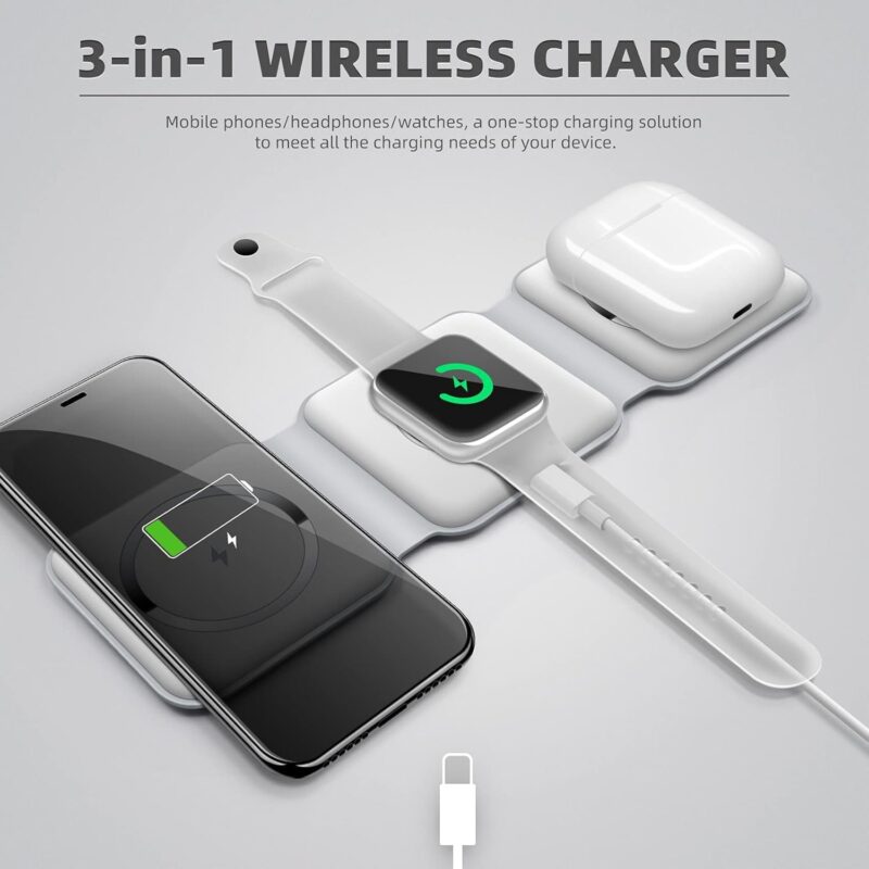 Magnetic Wireless Charger 3 in 1 2