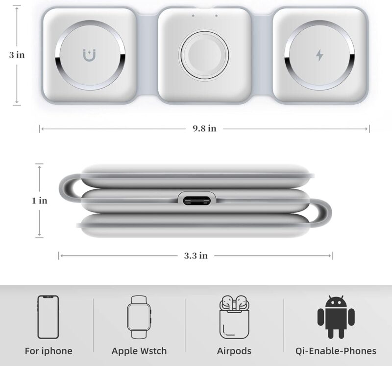 Magnetic Wireless Charger 3 in 1 7